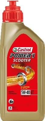 Obrázok Motorový olej CASTROL POWER1 Scooter 4T 5W-40 15F54F