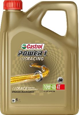 Obrázok Motorový olej CASTROL POWER1 Racing 4T 10W-40 15F57B