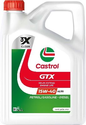 Obrázok Motorový olej CASTROL GTX 15W-40 A3/B3 15F628