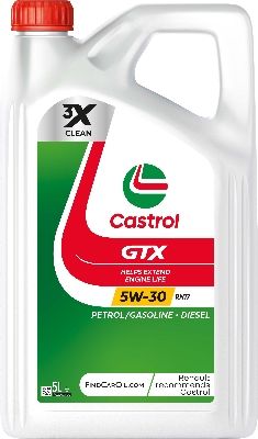 Obrázok Motorový olej CASTROL GTX 5W-30 RN17 15F6E5
