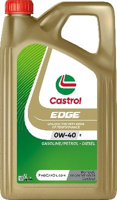 Obrázok Motorový olej CASTROL EDGE 0W-40 R 15F73A