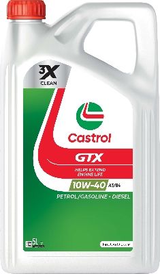 Obrázok Motorový olej CASTROL GTX 10W-40 A3/B4 15F8FC