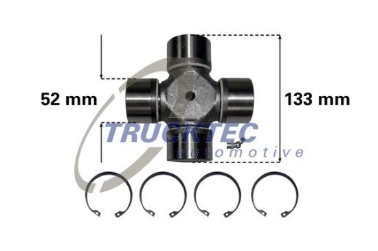 Obrázok Kĺb pozdĺżneho hriadeľa TRUCKTEC AUTOMOTIVE  0134011