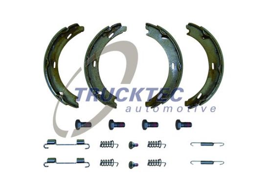 Obrázok Sada brzd. čeľustí parkov. brzdy TRUCKTEC AUTOMOTIVE  0235006