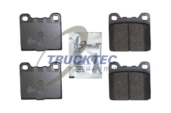 Obrázok Sada brzdových platničiek kotúčovej brzdy TRUCKTEC AUTOMOTIVE  0235131