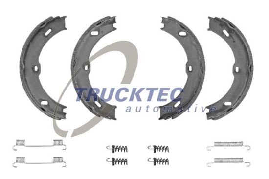 Obrázok Sada brzd. čeľustí parkov. brzdy TRUCKTEC AUTOMOTIVE  0235205
