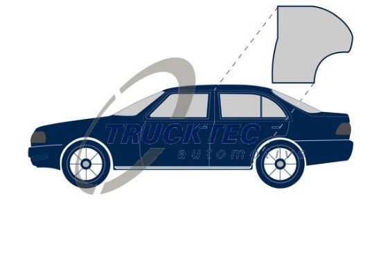 Obrázok Tesnenie dverí TRUCKTEC AUTOMOTIVE  0253044