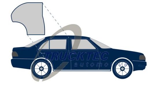 Obrázok Tesnenie dverí TRUCKTEC AUTOMOTIVE  0253057