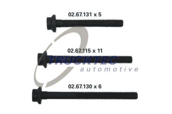 Obrázok Sada skrutiek hlavy valcov TRUCKTEC AUTOMOTIVE  0267132
