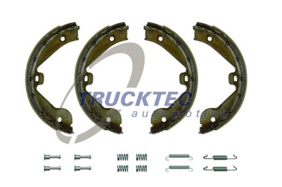 Obrázok Sada brzd. čeľustí parkov. brzdy TRUCKTEC AUTOMOTIVE  0735078