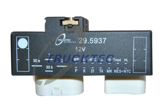 Obrázok Riadiaca jednotka elektrického ventilátora chladenia motora TRUCKTEC AUTOMOTIVE  0742090