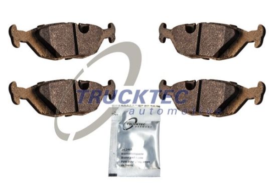Obrázok Sada brzdových platničiek kotúčovej brzdy TRUCKTEC AUTOMOTIVE  0835045