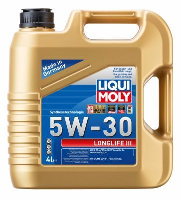 Obrázok Motorový olej LIQUI MOLY Longlife III 5W-30 20821