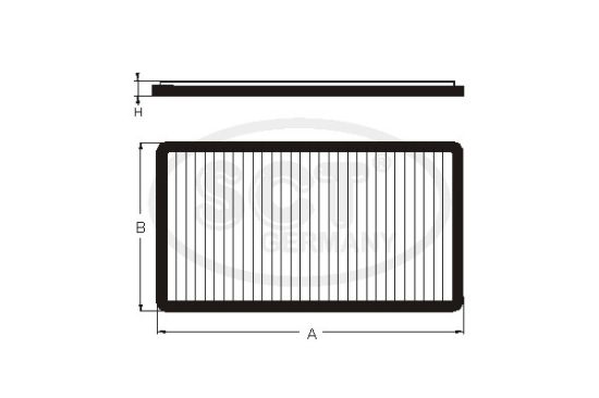 Obrázok Filter vnútorného priestoru SCT Germany   |  SAK270