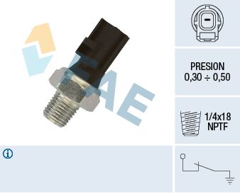 Obrázok Olejový tlakový spínač FAE  12610