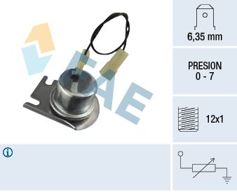 Obrázok Snímač tlaku oleja FAE  14800