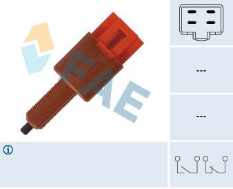 Obrázok Spínač brzdových svetiel FAE  24455