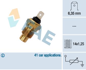 Obrázok Snímač teploty chladiacej kvapaliny FAE  31280