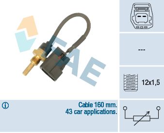 Obrázok Snímač teploty chladiacej kvapaliny FAE  32425