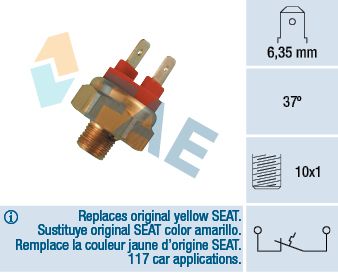 Obrázok Teplotný spínač żtartovacej automatiky FAE  35420