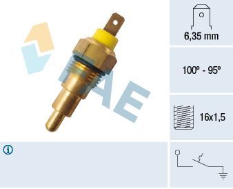 Obrázok Teplotný spínač ventilátora chladenia FAE  37740
