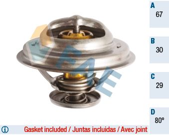 Obrázok Termostat chladenia FAE  5301680