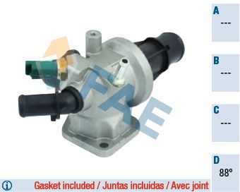 Obrázok Termostat chladenia FAE  5308588
