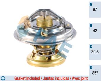 Obrázok Termostat chladenia FAE  5320485