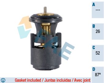 Obrázok Termostat chladenia FAE  5320687