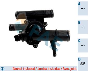 Obrázok Termostat chladenia FAE  5323883