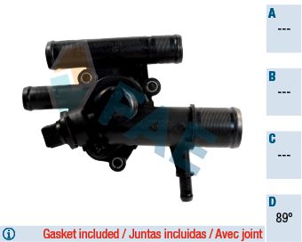 Obrázok Termostat chladenia FAE  5323889