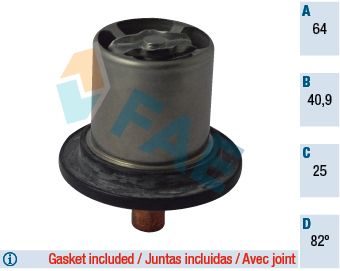 Obrázok Termostat chladenia FAE  5331082