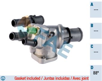 Obrázok Termostat chladenia FAE  5341388