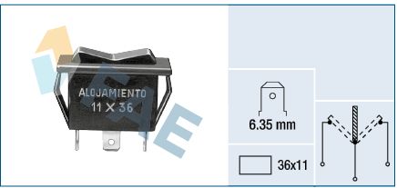Obrázok Drżiak ventilátora kúrenia/vetrania FAE  62910
