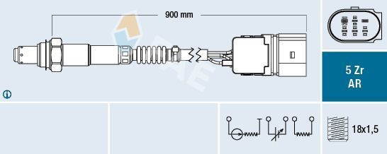 Obrázok Lambda sonda FAE  75102