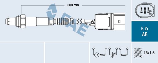 Obrázok Lambda sonda FAE  75118