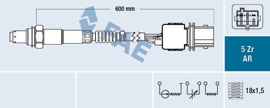 Obrázok Lambda sonda FAE  75137