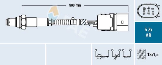 Obrázok Lambda sonda FAE  75359