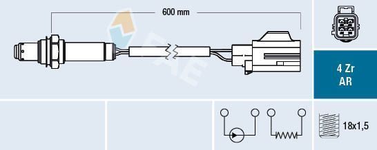 Obrázok Lambda sonda FAE  75629