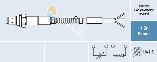 Obrázok Lambda sonda FAE  77015