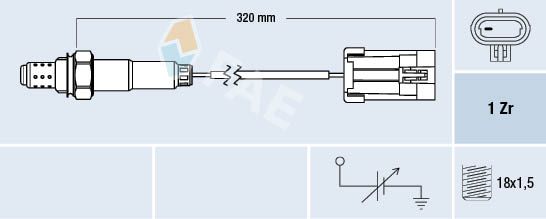 Obrázok Lambda sonda FAE  77102