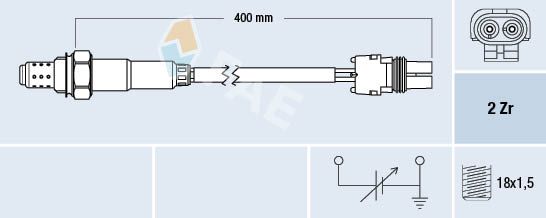 Obrázok Lambda sonda FAE  77104