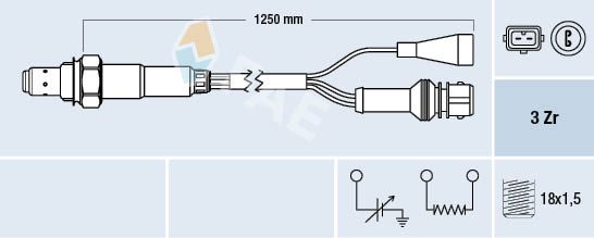 Obrázok Lambda sonda FAE  77108