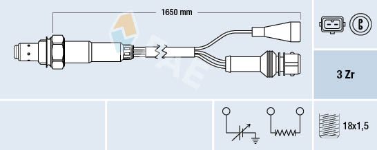 Obrázok Lambda sonda FAE  77109