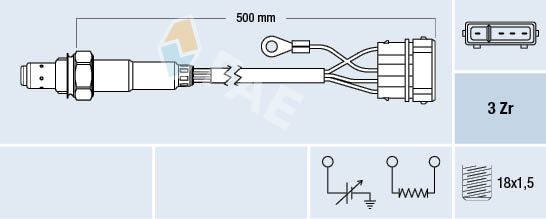 Obrázok Lambda sonda FAE  77110