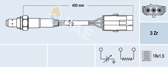 Obrázok Lambda sonda FAE  77114