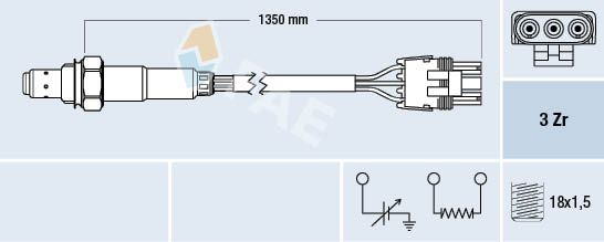 Obrázok Lambda sonda FAE  77120