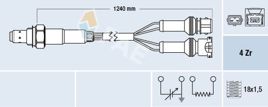Obrázok Lambda sonda FAE  77125