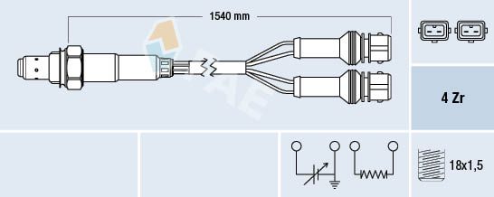 Obrázok Lambda sonda FAE  77127