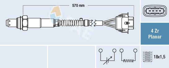 Obrázok Lambda sonda FAE  77154